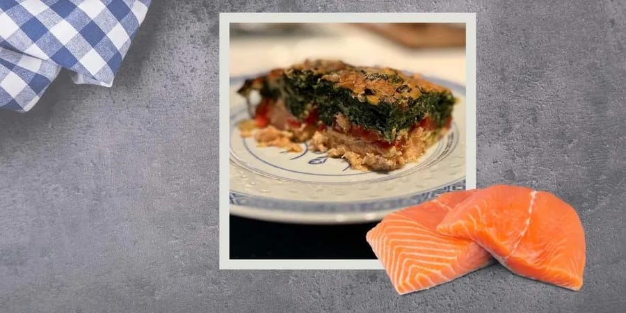 zalm quiche